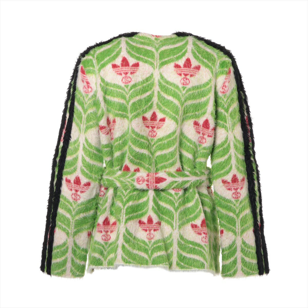 【中古】グッチ×アディダス ナイロン カーディガン XS レディース マルチカラー 717694 紐付