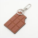 【中古】ヴィトン M01478 バッグチャーム LV チョコレートバー CX3273 チャーム GP×PVC×レザー ブラウン チョコレートバー(4)