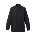 【中古】ヴィトン 20SS コットン シャツ L メンズ ブラック RM201Q マルチポケット(4)