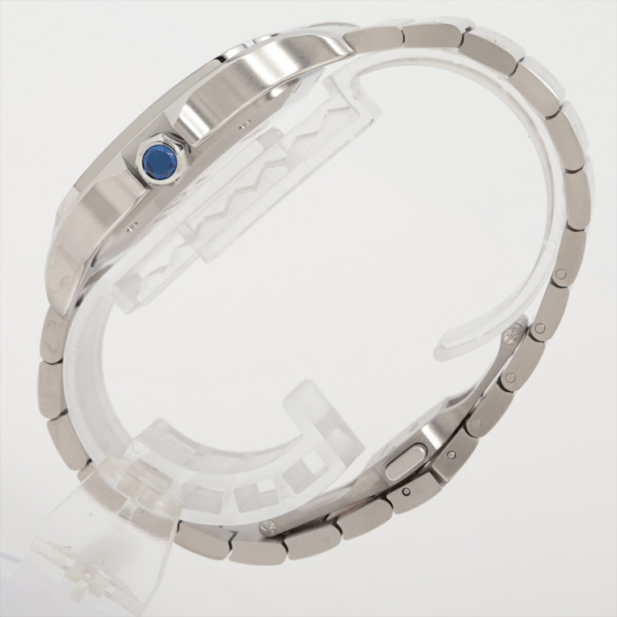 【中古】カルティエ サントスドゥカルティエ WSSA0018 SS AT シルバー文字盤 あまりごま3