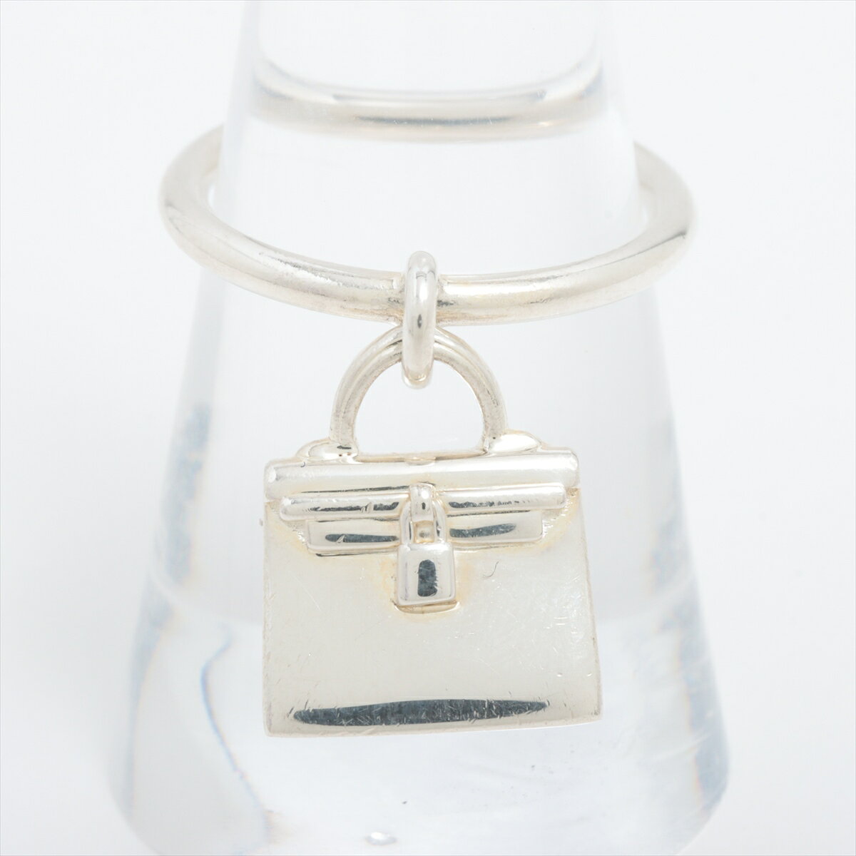 【中古】エルメス ケリー アミュレット リング 55 925 7.5g シルバー