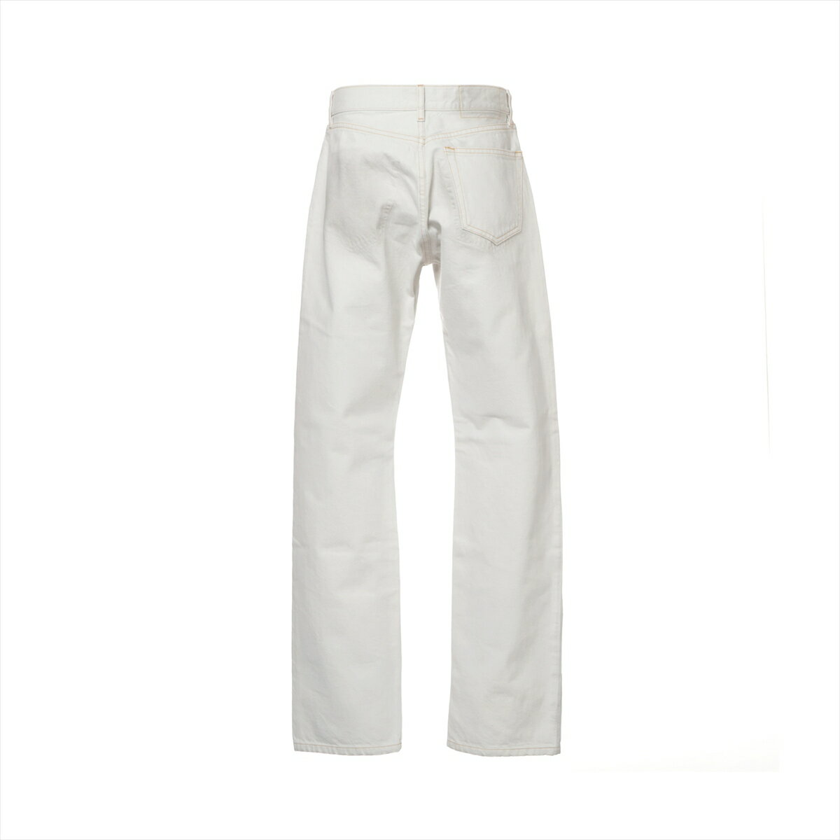 【中古】メゾンマルジェラ 23SS コットン デニムパンツ 30 メンズ グレー S50LA0216