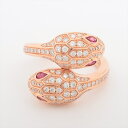 【中古】ブルガリ セルペンティ セドゥットーリ ルベライト ダイヤ リ...(4)