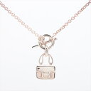 【中古】エルメス アミュレット コンスタンス ネックレス 925 12.3g シルバー