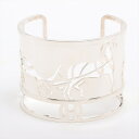 【中古】エルメス カレーシュ バングル SH 925 62.4g シルバー