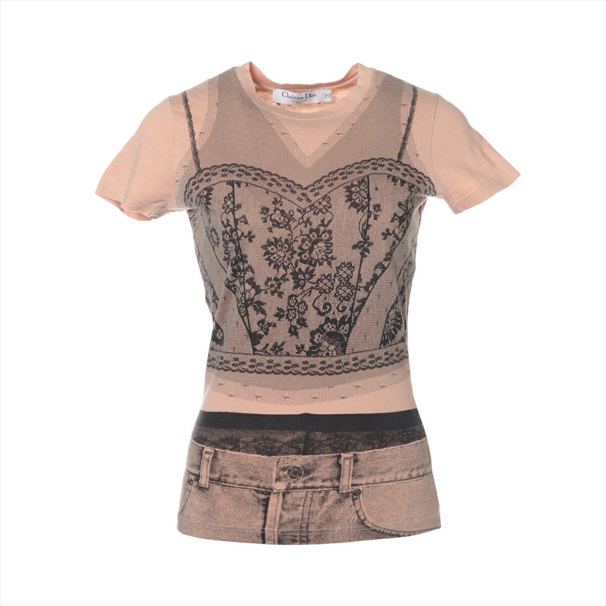商品番号 A3607266 カテゴリ トップス ブランド クリスチャンディオール 商品ランク B サイズ 表記サイズ：I40 総丈：約60.0 肩幅：約33.0 身幅：約38.0 袖丈：約13.0 付属品 なし カラー ピンク 素材 コットン 備考 毛羽立ち、肩付近に穴あきがあります。 サイズガイドはこちら