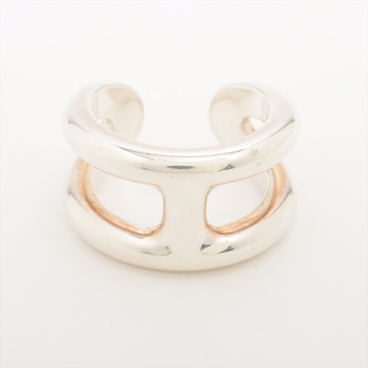 【中古】エルメス オスモズ PM リング 54 925 13.0g シルバー