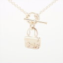 【中古】エルメス アミュレット コンスタンス ネックレス 925 12.8g シルバー