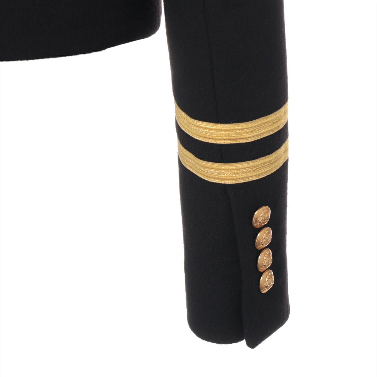 【中古】セリーヌ 22SS カシミヤ ジャケット 34 レディース ブラック 2V75F6700 スペンサーキャプテン