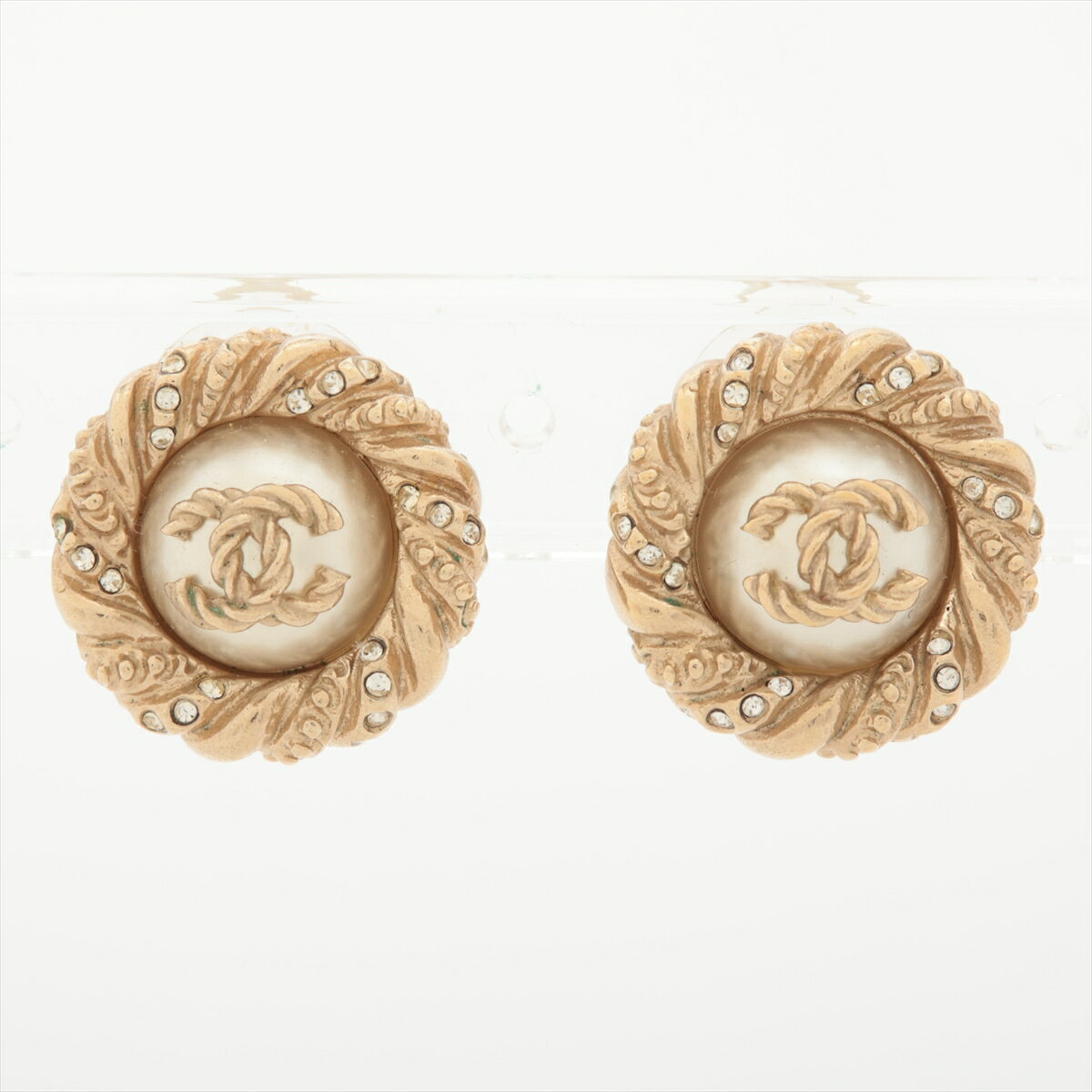 【中古】シャネル ココマーク B13P ピアス(両耳用) GP ゴールドのサムネイル