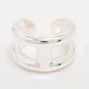 【中古】エルメス オスモズ PM リング 54 925 13.3g シルバー