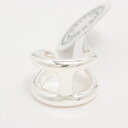 【中古】エルメス オスモズGM リング 51 925 14.8g シルバー(4)
