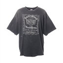 【中古】セントマイケル コットン Tシャツ XXL メンズ グレー SM-HR8-0000-C70 ヴィンテージ加工(4)