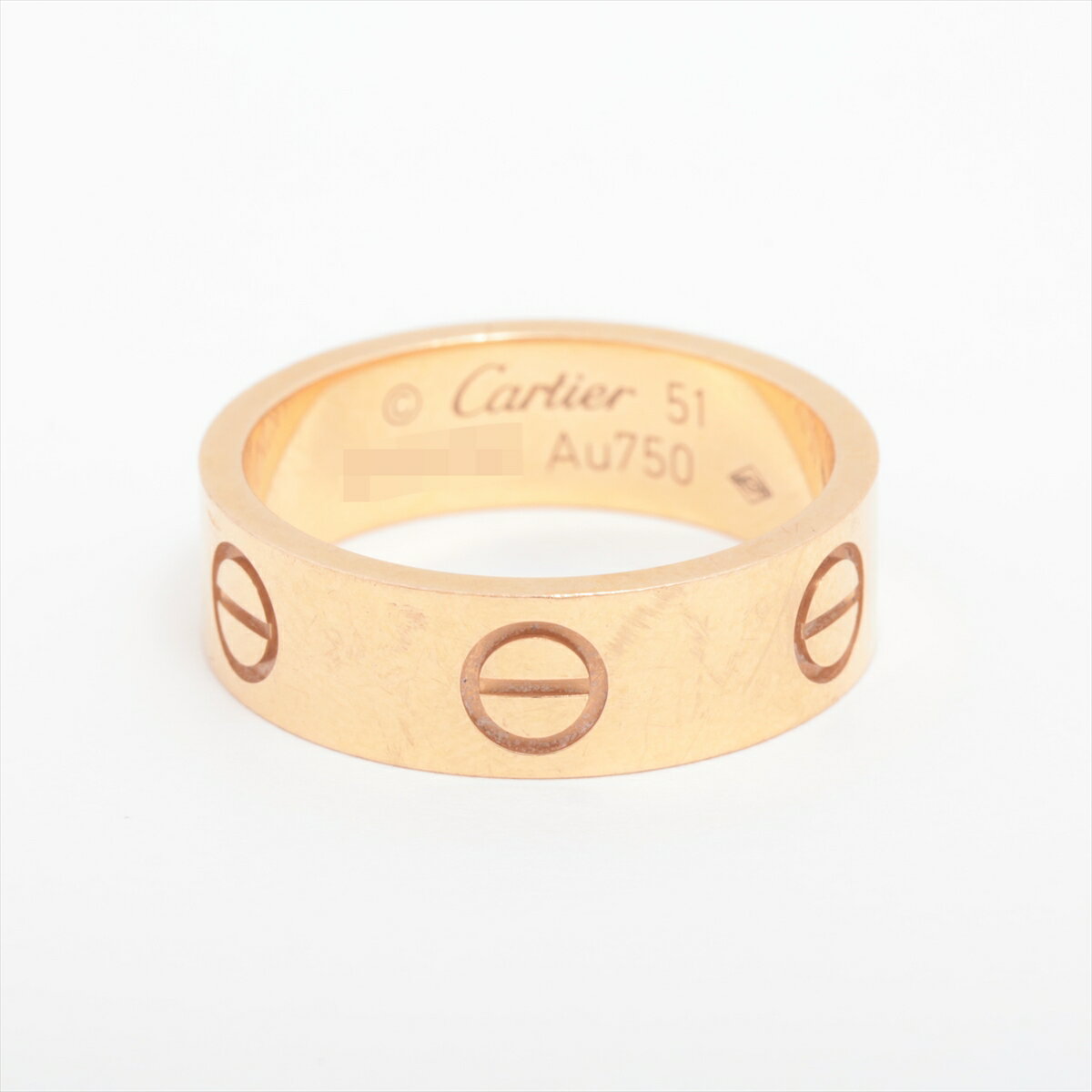 【中古】カルティエ ラブ リング 750