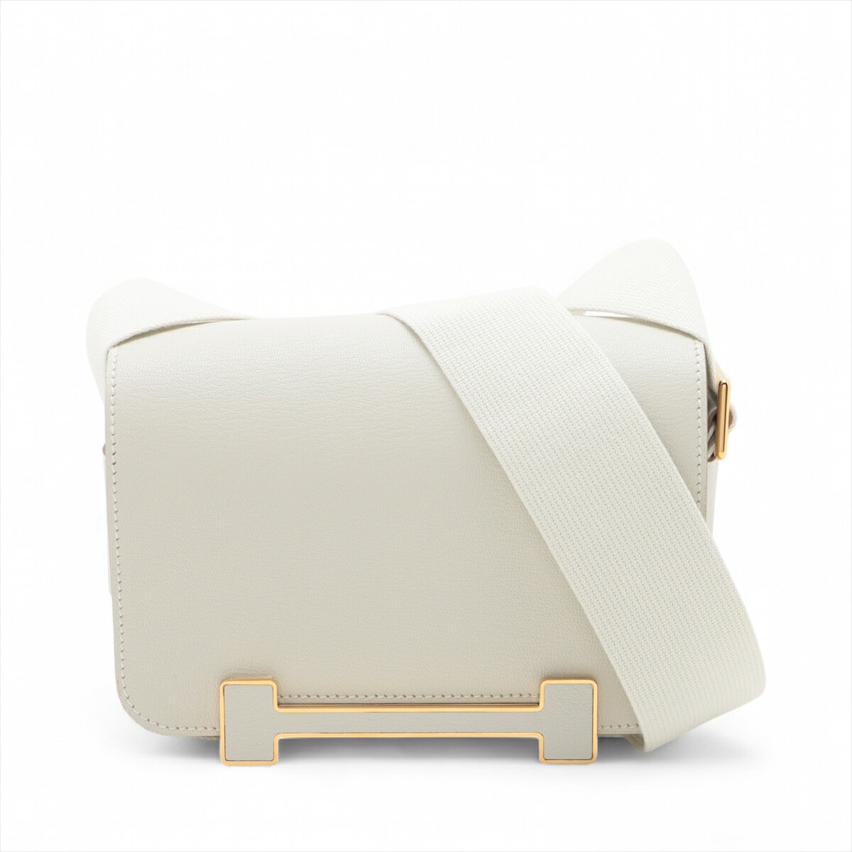 【中古】エルメス ゲタ シェーブル グリペール ゴールド金具 B:2023年