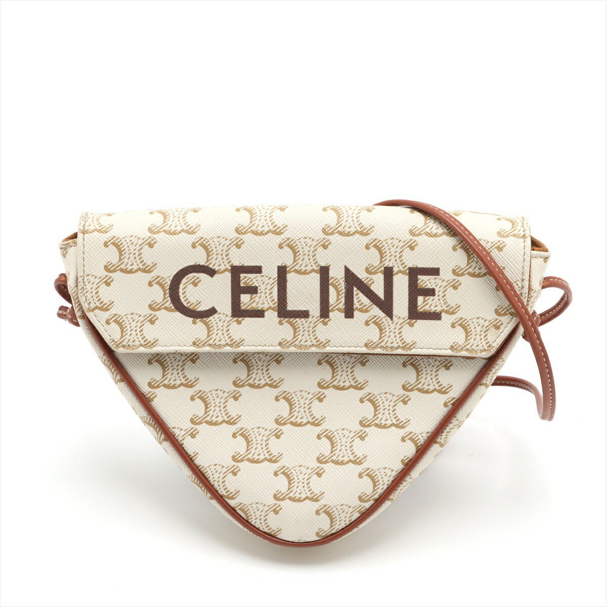CELINE☆セリーヌ トライアングルバッグ ショルダー Aランク 楽天市場】トライアングル(ブランドセリーヌ)(ショルダー