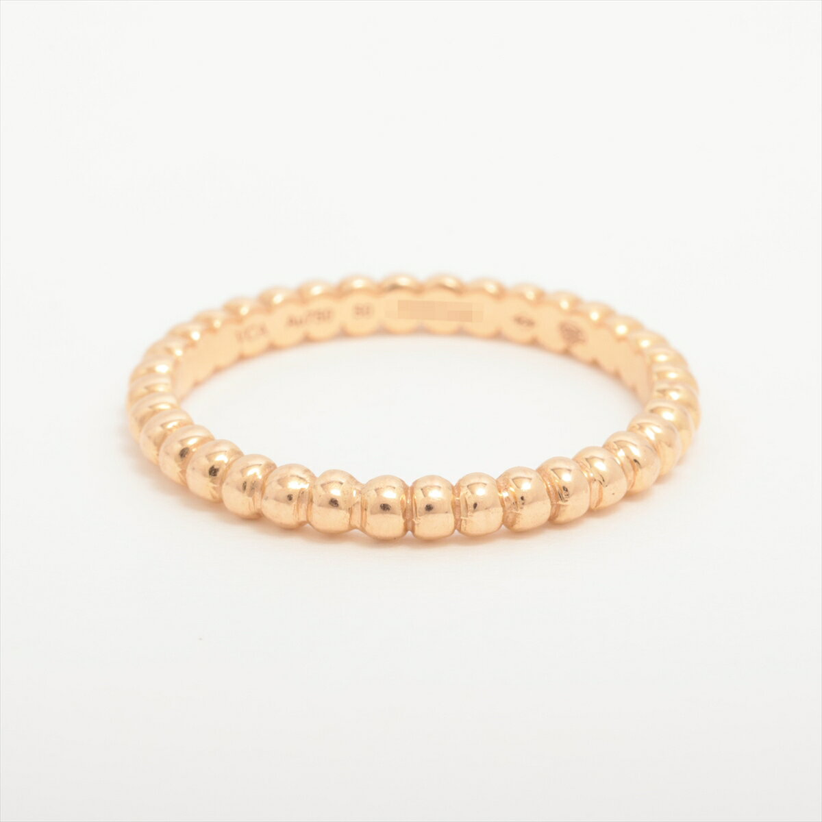 【中古】ヴァンクリーフ&アーペル ペルレ リング 750(PG) 2.1g 50 VCARPJMF50のサムネイル