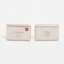 【中古】カルティエ カフス 925 シルバー