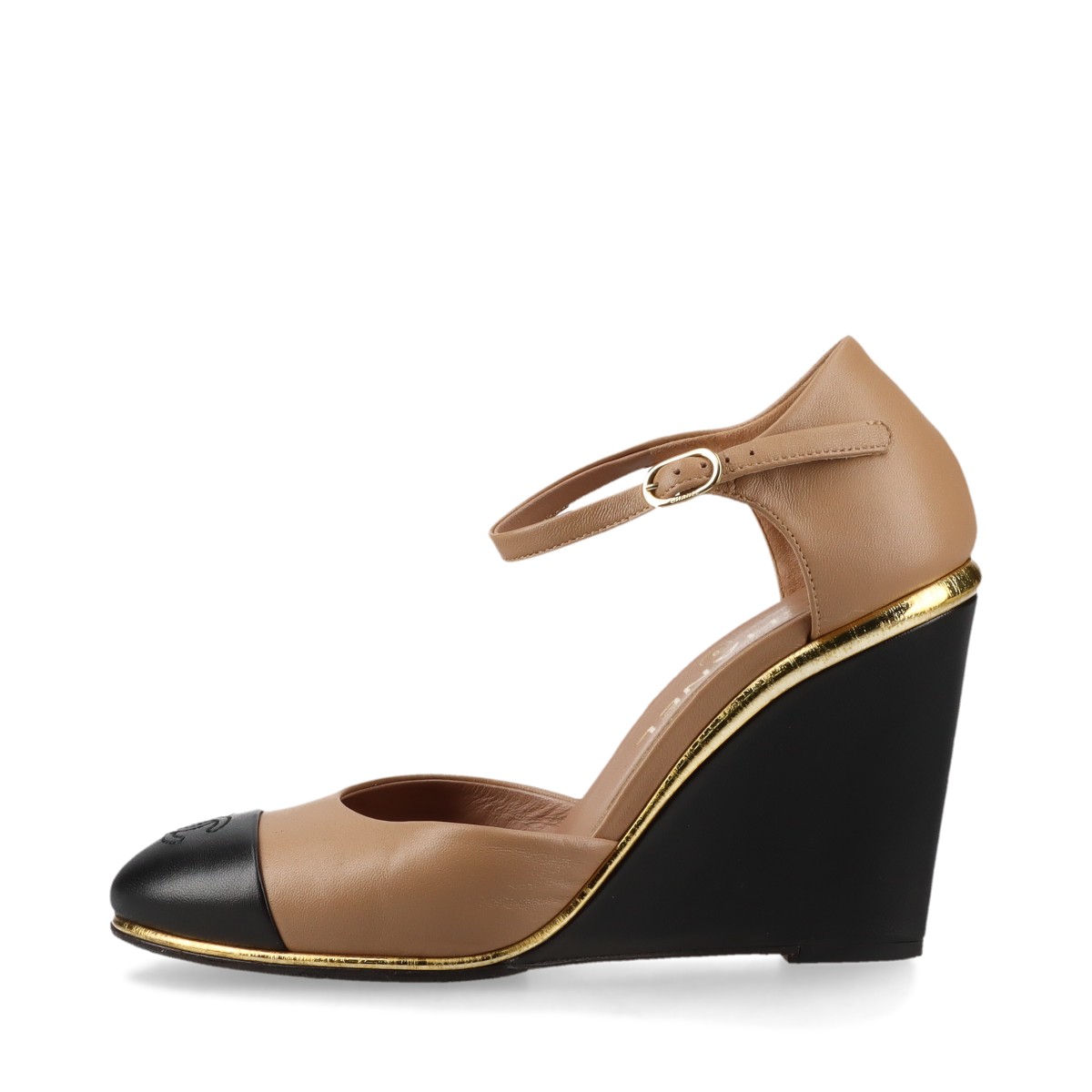 CHANEL★シャネルウェッジソール【美脚】サンダル★【脚長】◆【即日発送◆ CHANEL （新品・未使用品）シャネル ココマーク サンダル