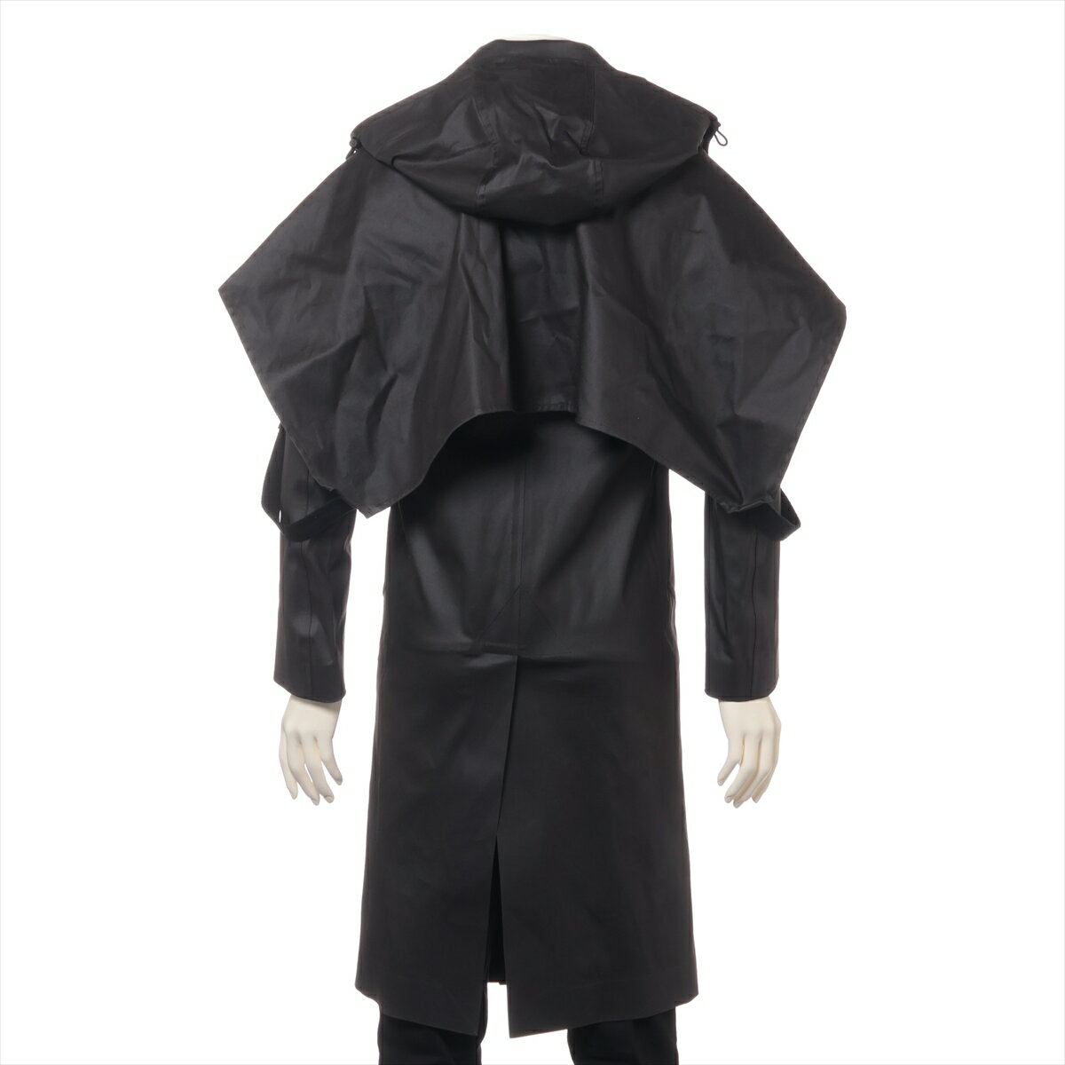 【中古】ボッテガヴェネタ ダニエルリー 20AW コットン コート XXS メンズ ブラウン 642513 フード取り外し可 タバコ臭有