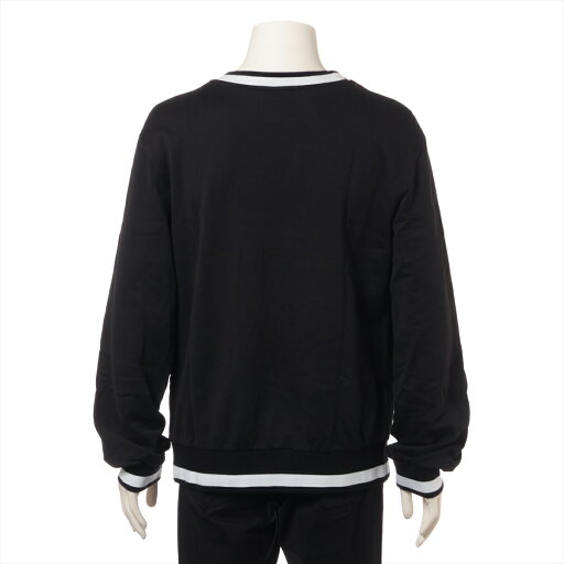 【中古】ドルチェ&ガッバーナ コットン スウェット 50 メンズ ブラック G9OW6T