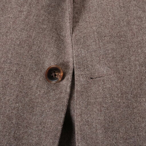 【中古】ボリオリ ウール セットアップ 48 メンズ ブラウン N2282EWS ハンガー付