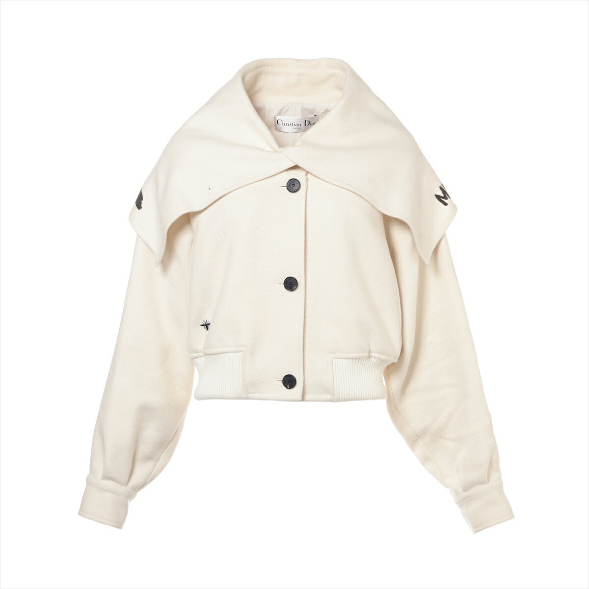 希少　クリスチャンディオール　中綿ジャケット　レディースМサイズ DIOR | バイカージャケット ゴートスキン