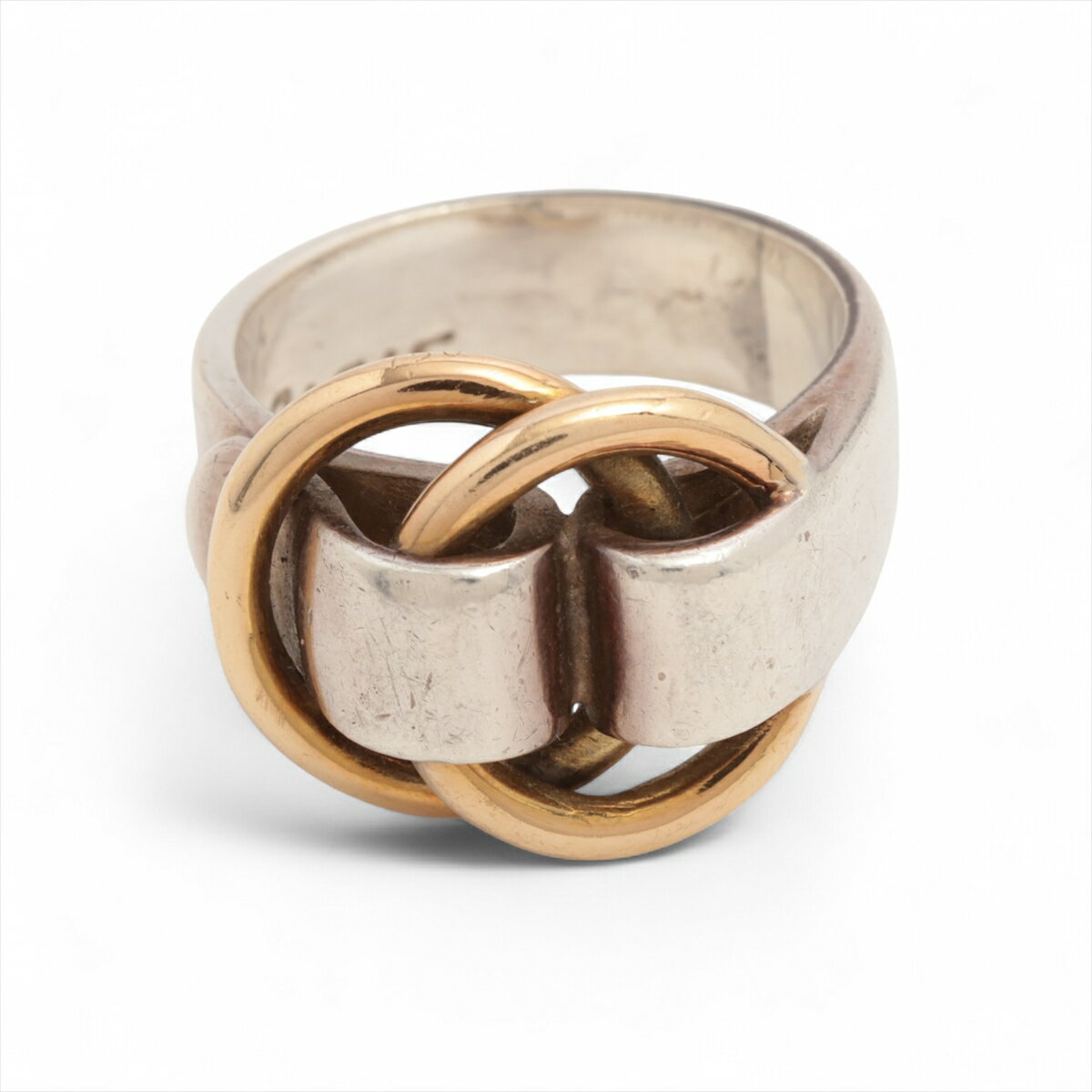 【中古】エルメス ドゥザノー リング 925 7.2g シルバーのサムネイル