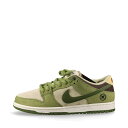 【中古】ナイキ×YUTO HORIGOME SB DUNK LOW PRO 25SS スエード スニーカー 28cm メンズ グリーン HF8022-300 堀米雄斗 抹茶 フェザーロゴ 替えヒモ有