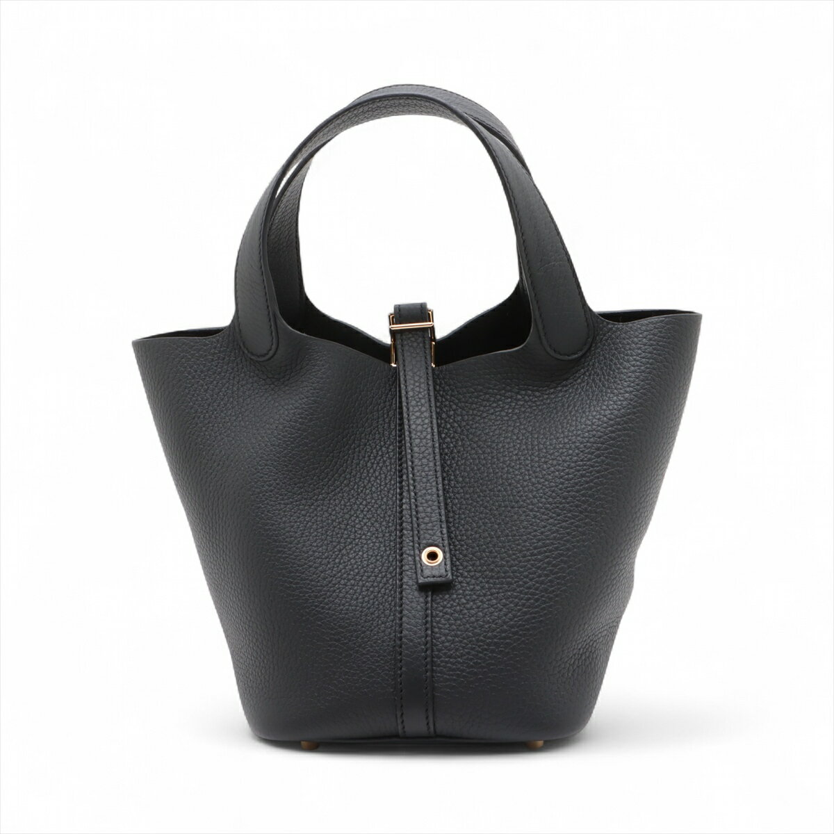 【中古】エルメス ピコタンロック18 PM トリヨンクレマンス ブラック ゴールド金具 K:2025年のサムネイル