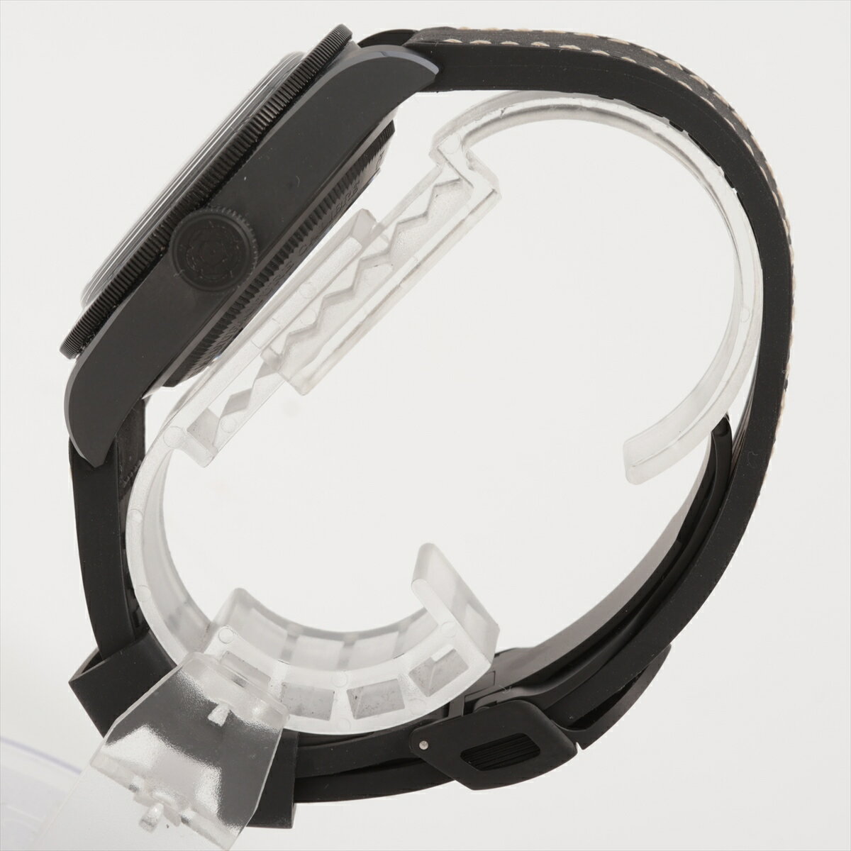 【中古】チュードル ブラックベイ 79210CNU CE SS×ラバー AT 黒文字盤