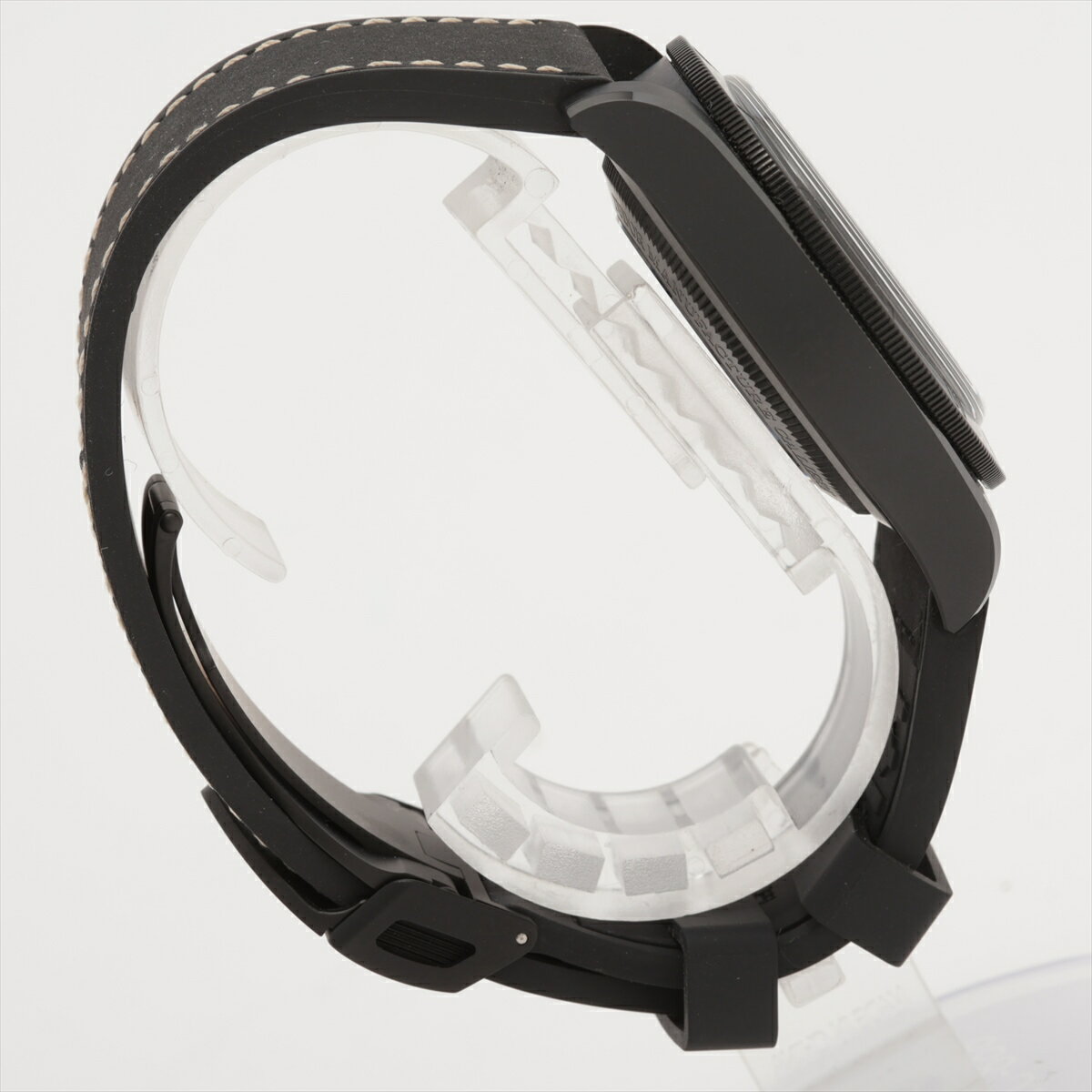 【中古】チュードル ブラックベイ 79210CNU CE SS×ラバー AT 黒文字盤