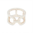 【中古】エルメス エヴァーシェーヌダンクル リング 53 925 6.1g シルバー