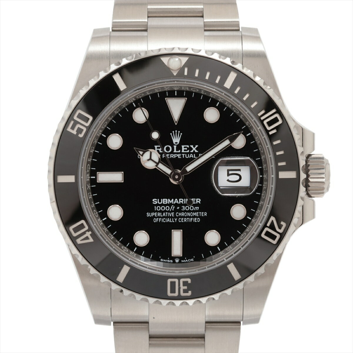 【中古】ロレックス サブマリーナーデイト 126610LN SS SS AT 黒文字盤