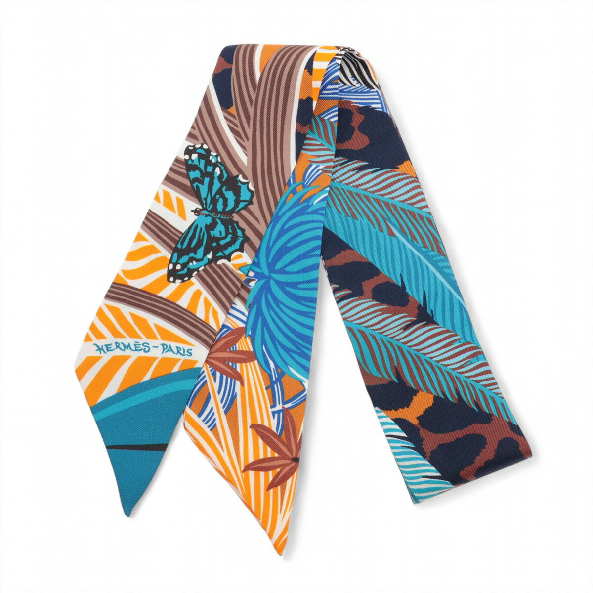 希少！美品！】HERMES カレジェアン ジャガー ケツァール ブルー系