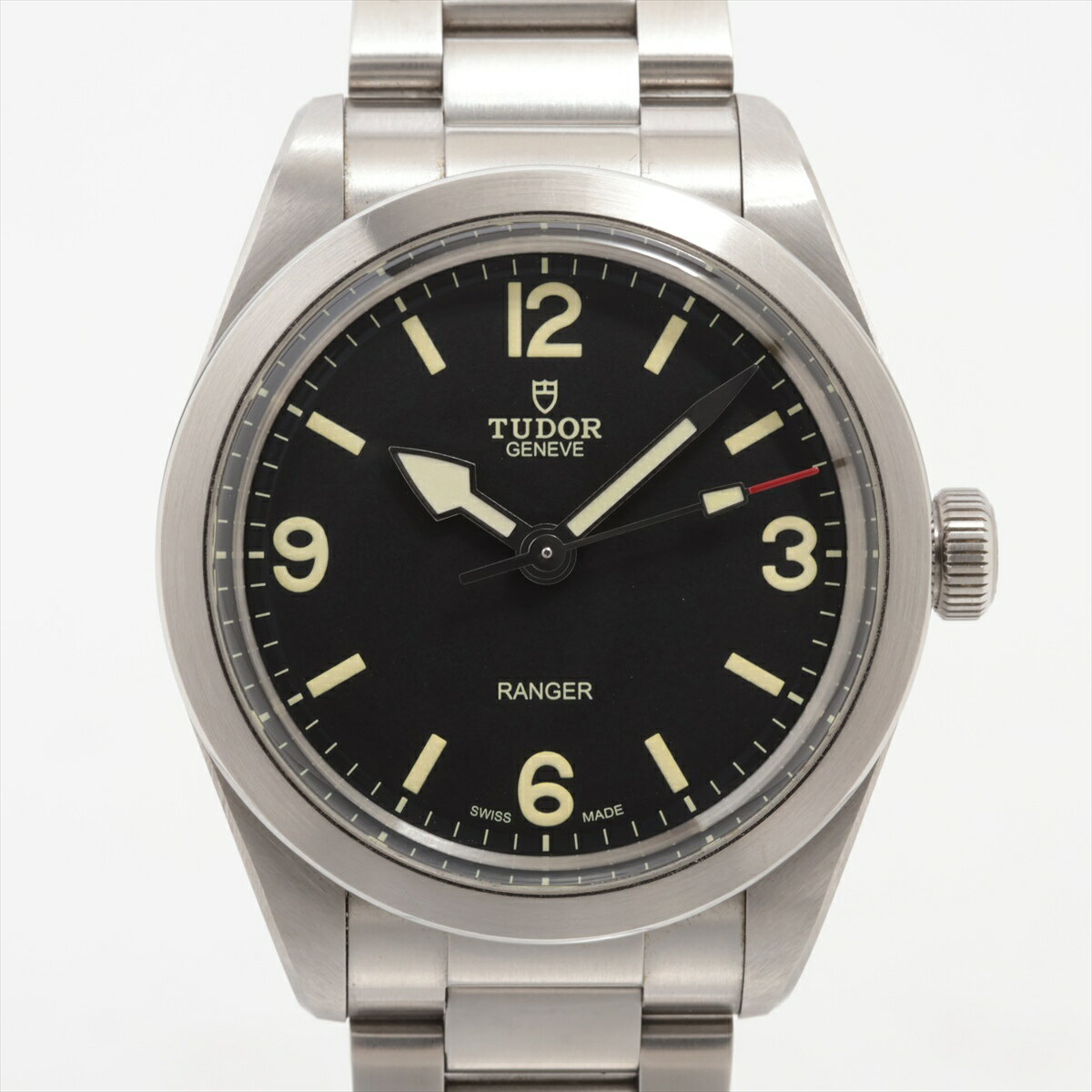 【中古】チュードル レンジャー 79950 SS SS AT 黒文字盤 あまりごま1