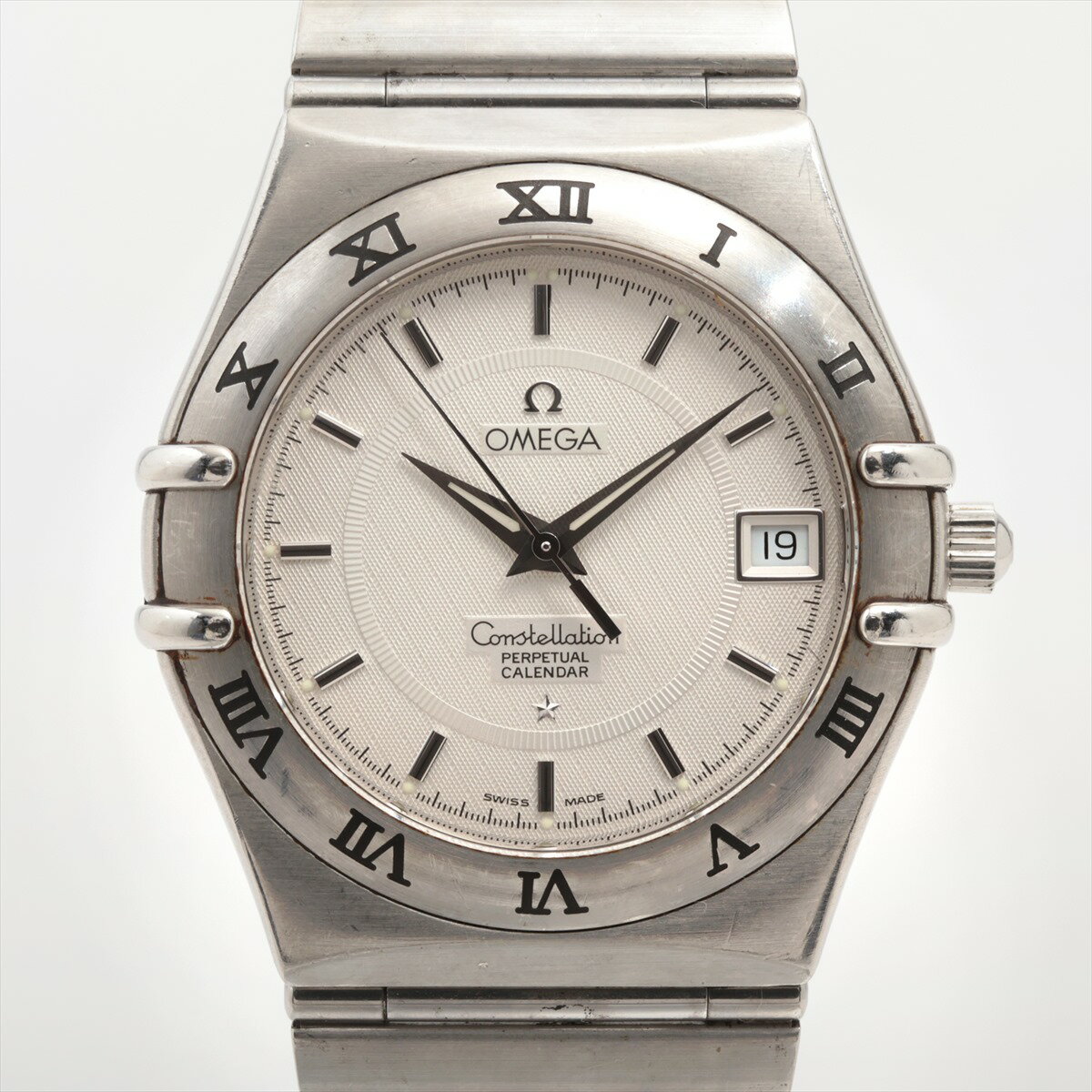 【中古】オメガ コンステレーション 1502.30 SS SS QZ シルバー文字盤
