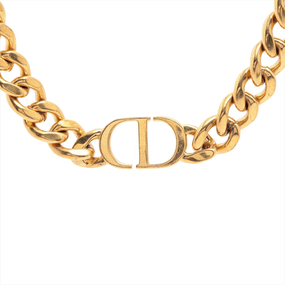 DIOR CD Icon Chain CDアイコンチェーンネックレスゴールド DIOR CD Icon アイコン チェーンリンク ネックレス ゴールド