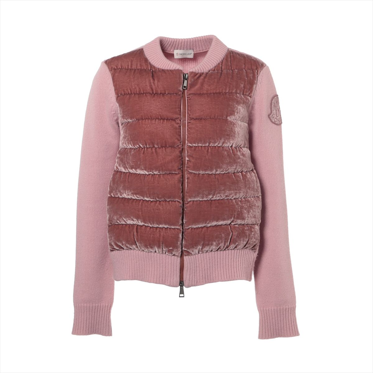 MONCLER 【Mサイズ】アイボリー 半袖セーターカシミヤウールレディース MONCLER（モンクレール） 半袖 Tシャツ MANICA CORTA マニカ コルタ