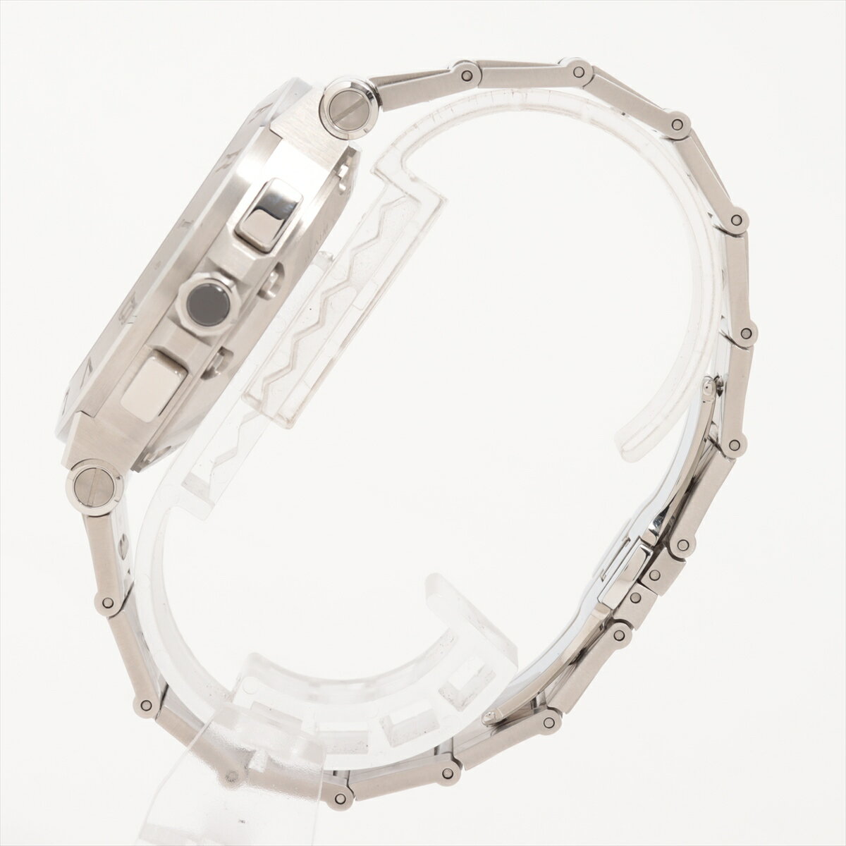 【中古】ブルガリ ディアゴノ ヴェロチッシモ クロノグラフ DG41SCH SS SS AT 黒文字盤 あまりごま3