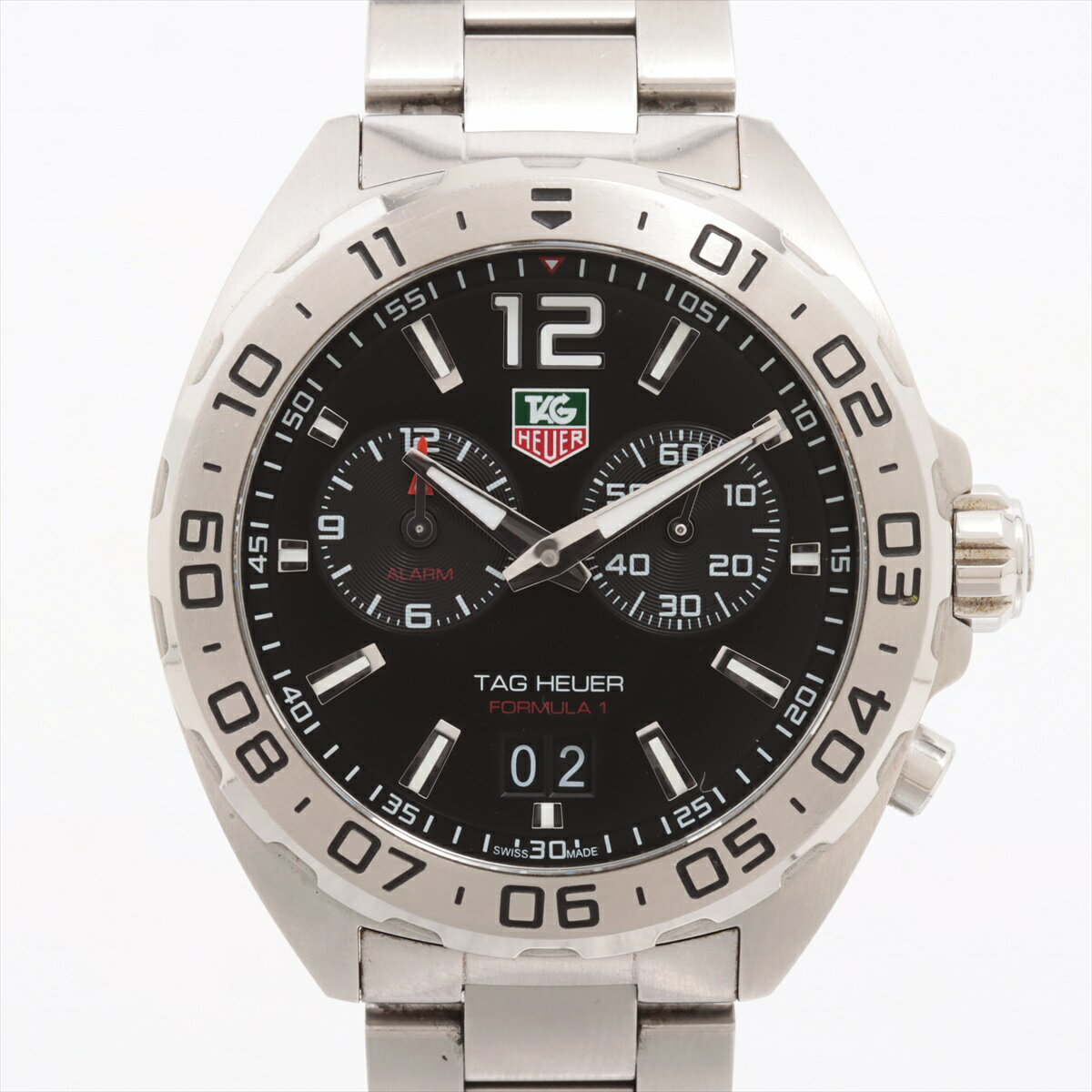 【中古】タグホイヤー フォーミュラー1 WAZ111A.BA0875 SS SS QZ 黒文字盤 あまりごま2