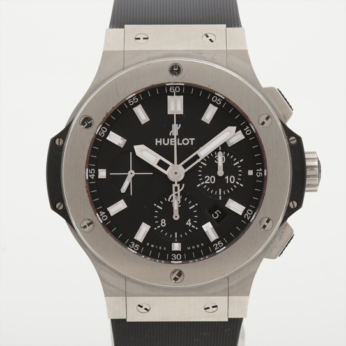 【中古】ウブロ ビッグバン 301.SX.1170.RX SS×TI SS×ラバー AT 黒文字盤