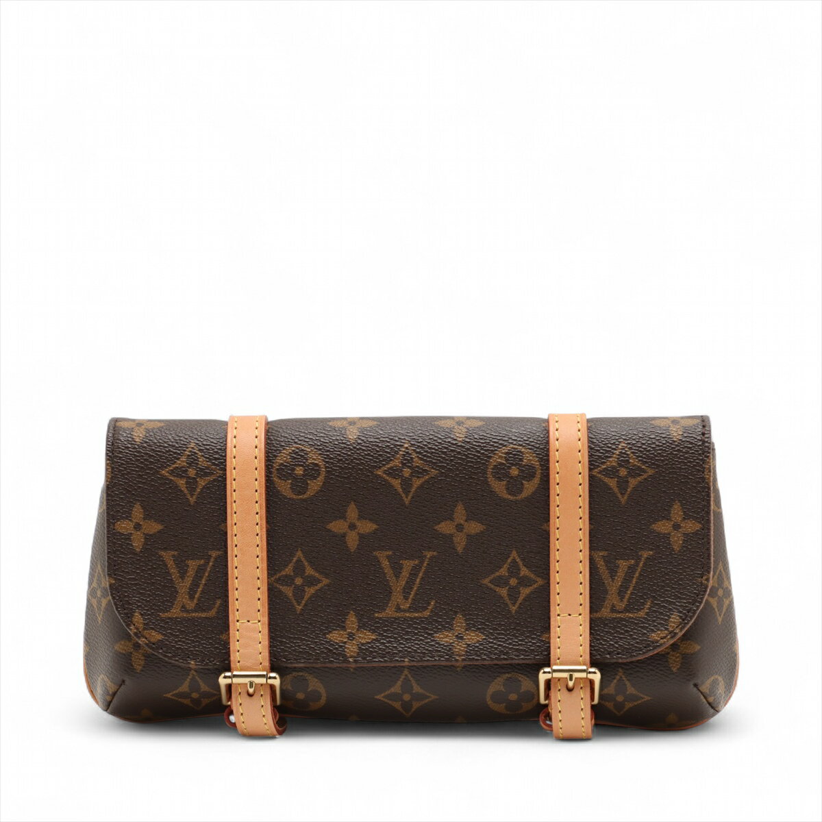 【中古】ヴィトン モノグラム ポシェットマレル M51159 ブラウン