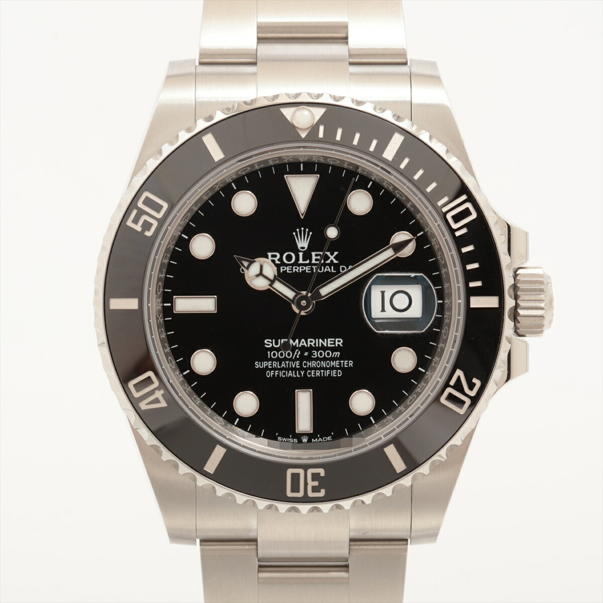 【中古】ロレックス サブマリーナーデイト 126610LN SS SS AT 黒文字盤