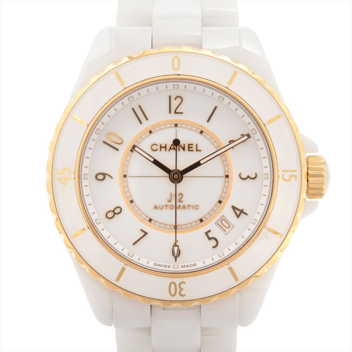 【中古】シャネル J12 H9540 CE×YG CE×SS
