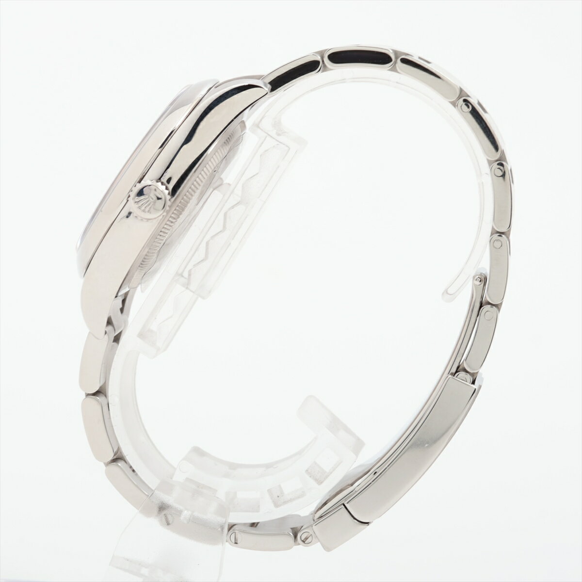 [アエロウォッチ]腕時計デイトスイス製A42102JA05メンズブラック