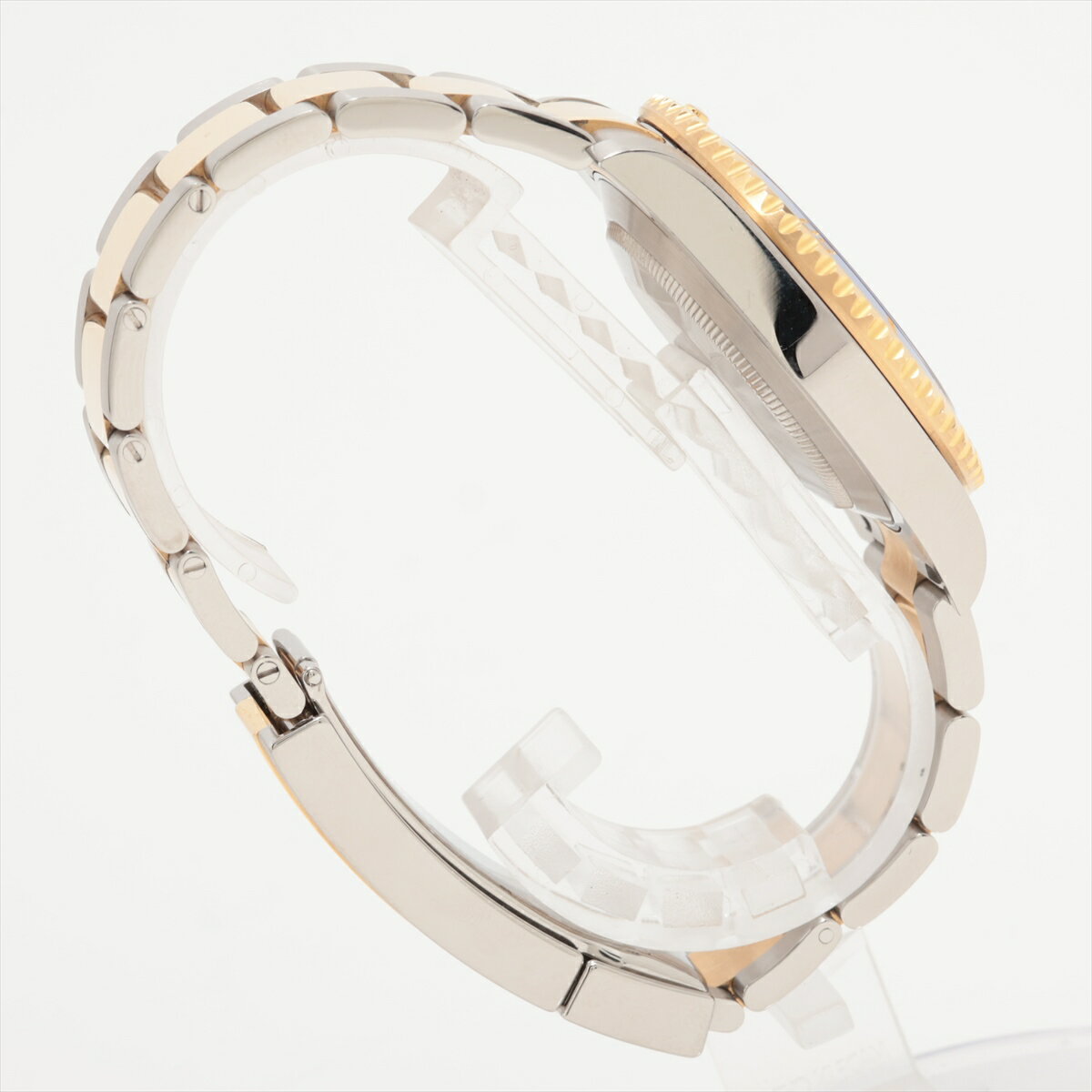 【中古】ロレックス サブマリーナーデイト 116613LB SS×YG SS×YG AT 青文字盤