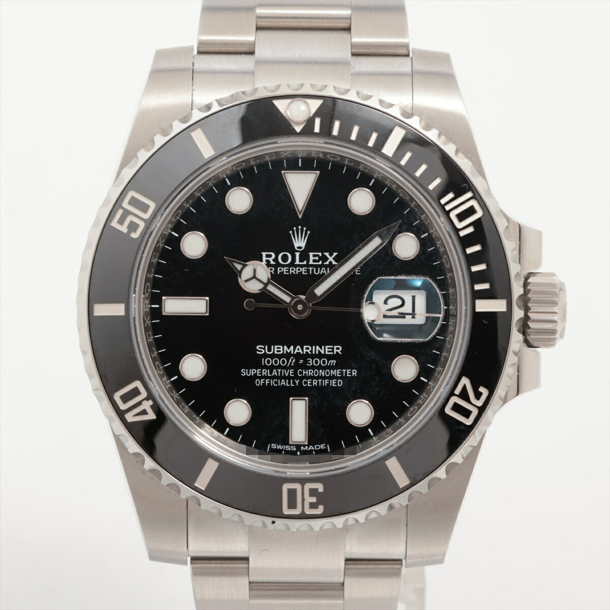 【中古】ロレックス サブマリーナーデイト 116610LN SS SS AT 黒文字盤 あまりごま3