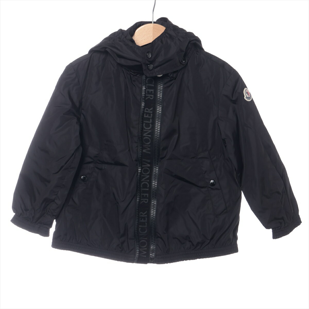 【中古】モンクレール ZANICE 20年 ナイロン ジャケット 4 anni 104cm キッズ ブラック G19541A71010 ..