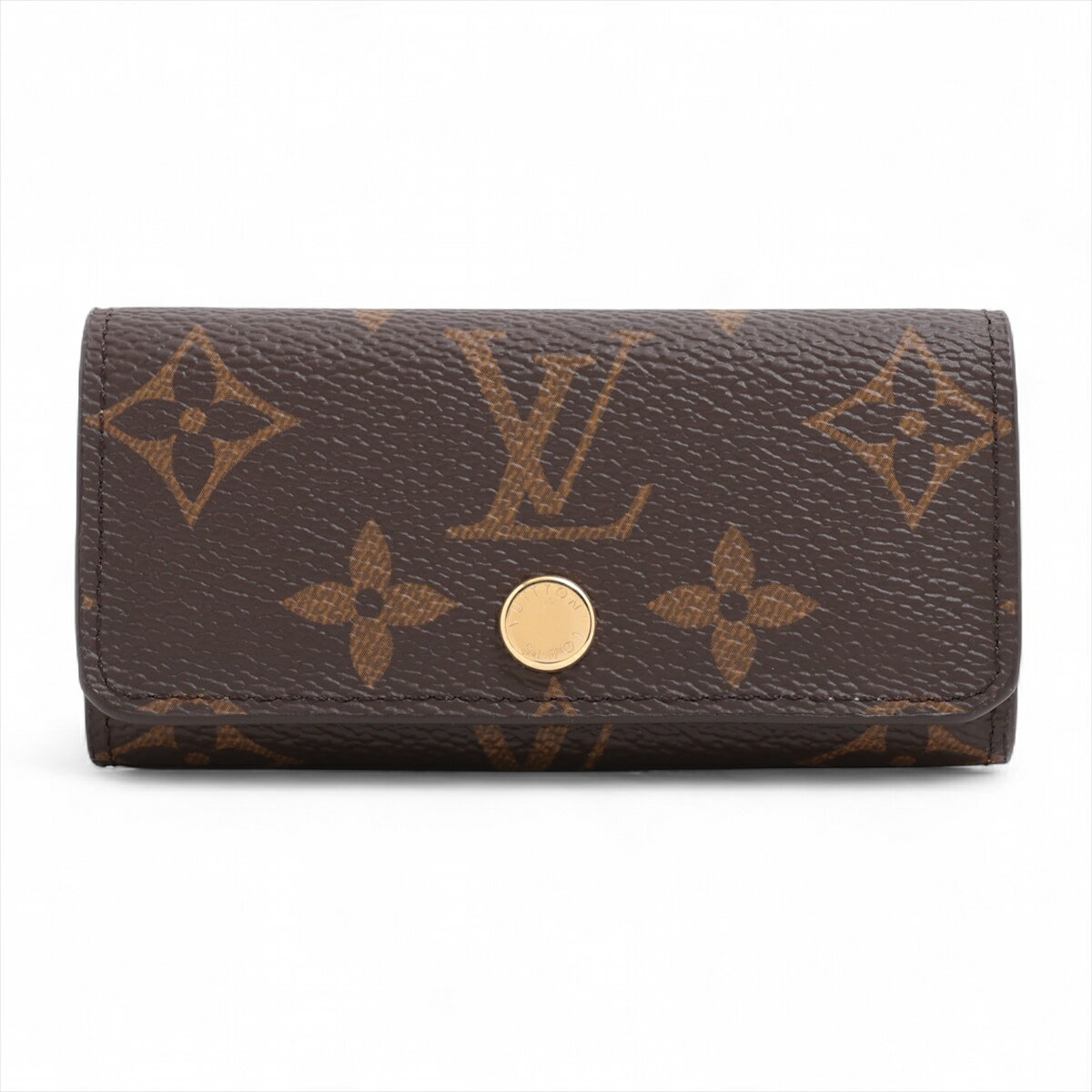 【中古】ヴィトン モノグラム ミュルティクレ4 M81938 イエロー キーケース RFID反応有